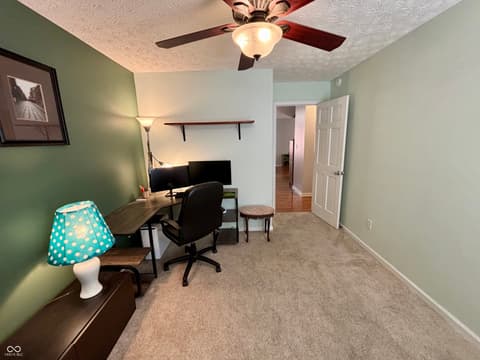 Home office at 465 Polk Manor Drive, Greenwood, IN