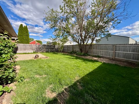 Yard at 465 Polk Manor Drive, Greenwood, IN