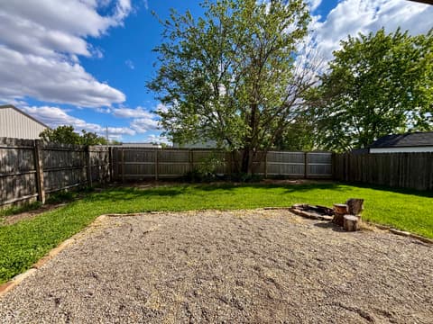 Yard at 465 Polk Manor Drive, Greenwood, IN