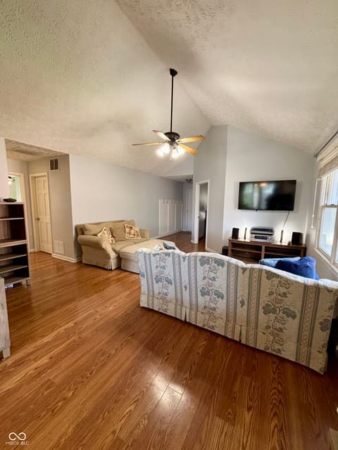 Living room at 465 Polk Manor Drive, Greenwood, IN