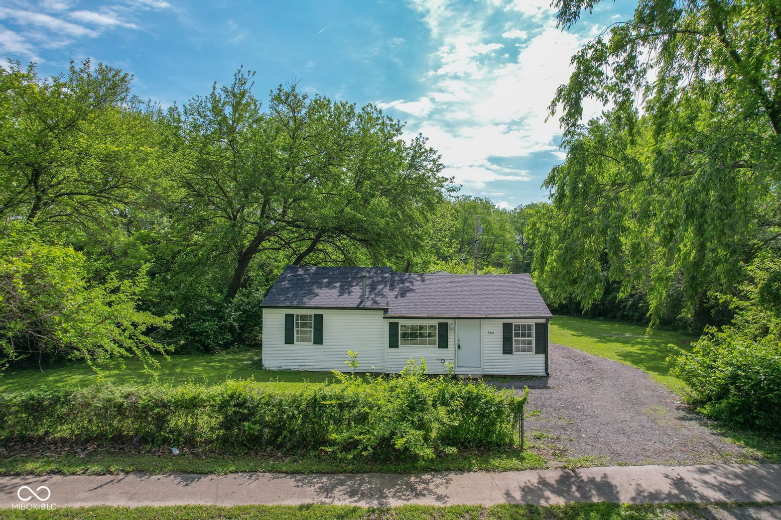 Front exterior at 3341 N Downey Avenue, Indianapolis, IN
