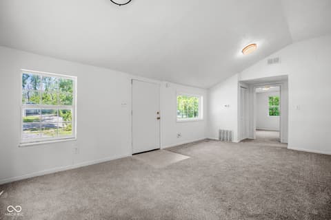 Living room at 3341 N Downey Avenue, Indianapolis, IN