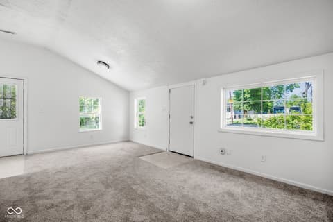 Living room at 3341 N Downey Avenue, Indianapolis, IN