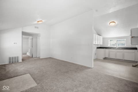 Living room at 3341 N Downey Avenue, Indianapolis, IN