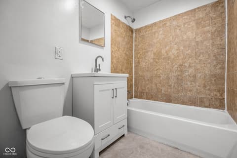 Bathroom at 3341 N Downey Avenue, Indianapolis, IN