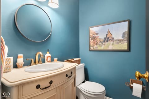 Bathroom at 1501 Parkside Drive, Columbus, IN