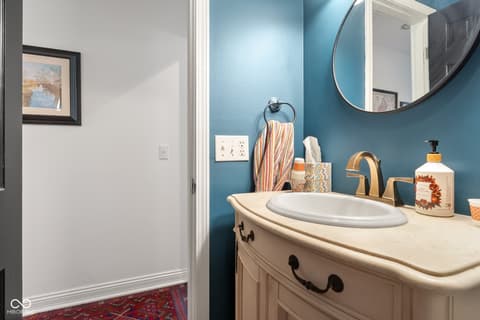 Bathroom at 1501 Parkside Drive, Columbus, IN