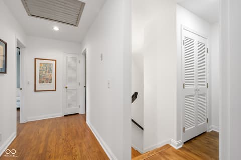 Hallway at 1501 Parkside Drive, Columbus, IN
