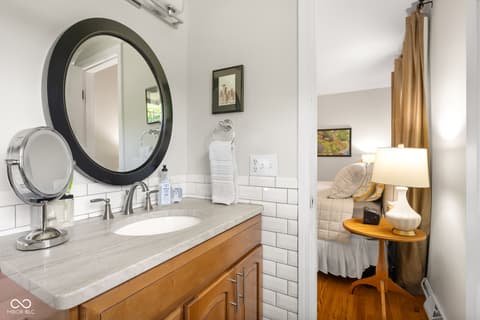 Bathroom at 1501 Parkside Drive, Columbus, IN
