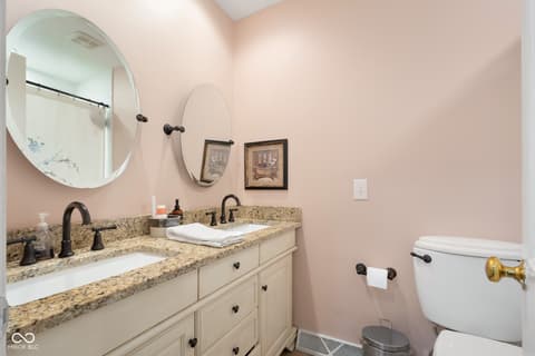 Bathroom at 1501 Parkside Drive, Columbus, IN