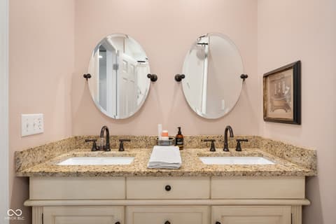 Bathroom at 1501 Parkside Drive, Columbus, IN