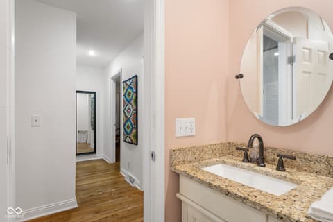 Bathroom at 1501 Parkside Drive, Columbus, IN