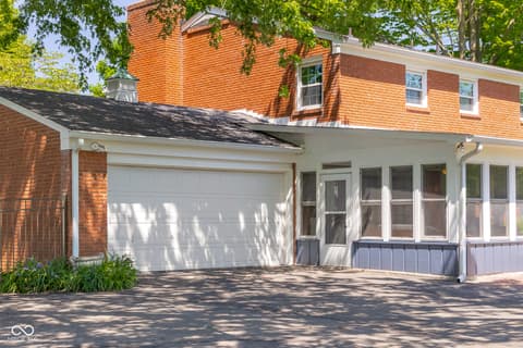 Front exterior at 1501 Parkside Drive, Columbus, IN