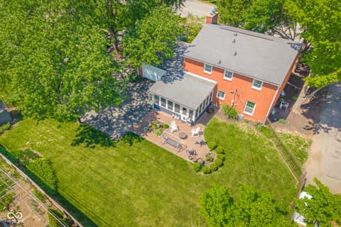 Aerial view at 1501 Parkside Drive, Columbus, IN