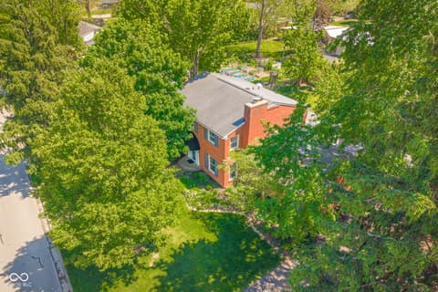 Aerial view at 1501 Parkside Drive, Columbus, IN
