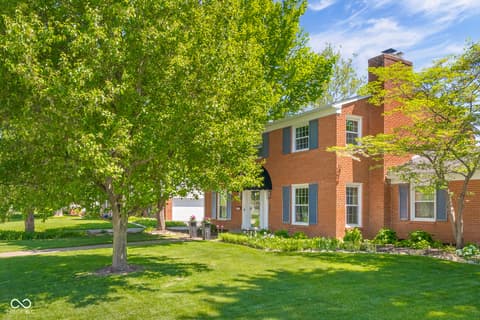 Front exterior at 1501 Parkside Drive, Columbus, IN