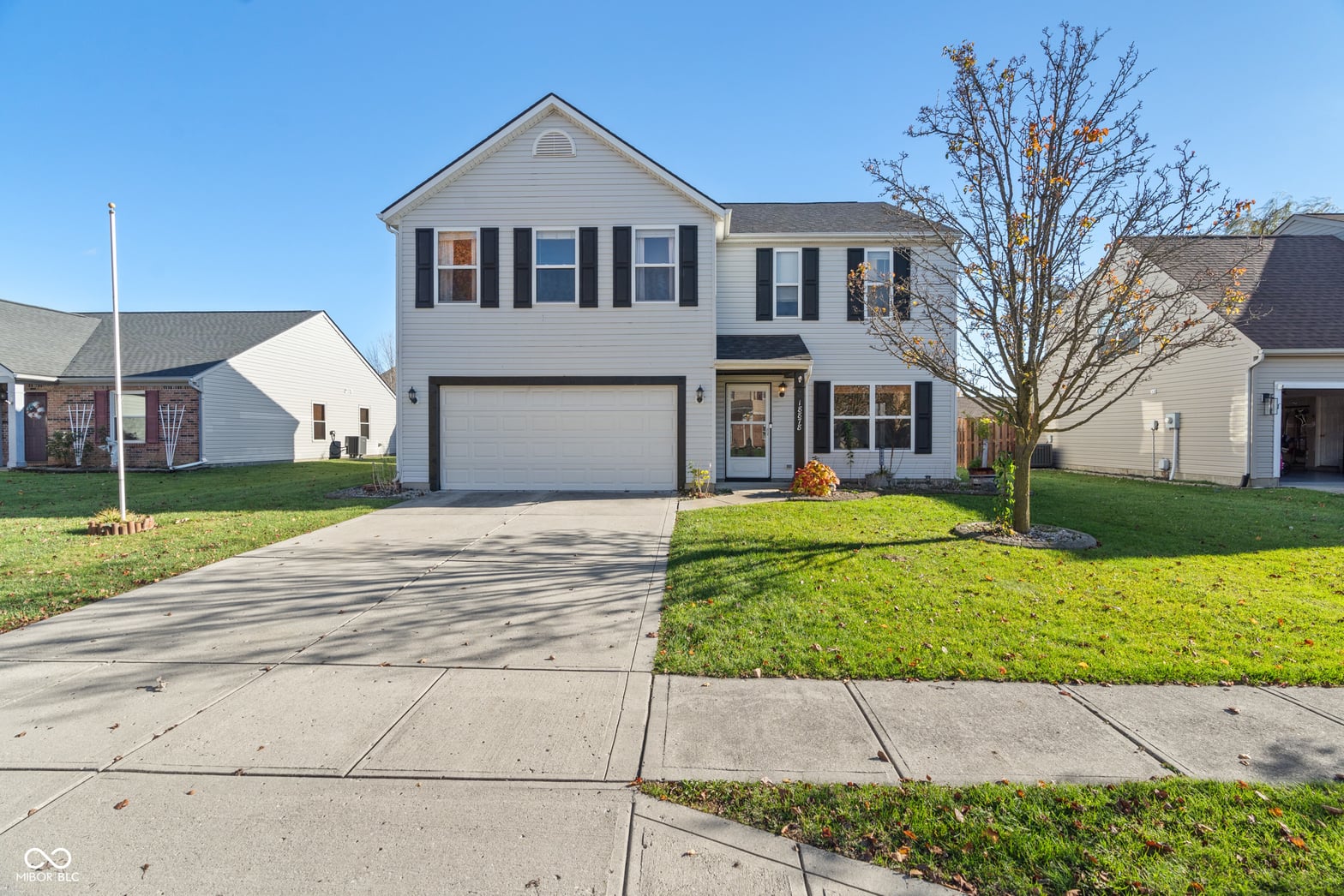 Front exterior at 18878 Pilot Mills Drive, Noblesville, IN