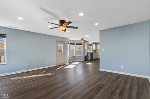 Living room at 18878 Pilot Mills Drive, Noblesville, IN