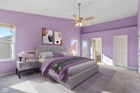 Bedroom at 18878 Pilot Mills Drive, Noblesville, IN