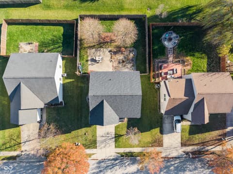 Aerial view at 18878 Pilot Mills Drive, Noblesville, IN