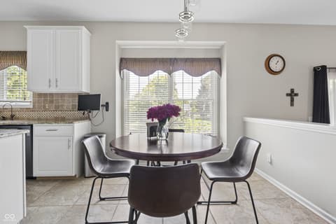 Dining room at 11719 Mesa Valley Court, Fishers, IN