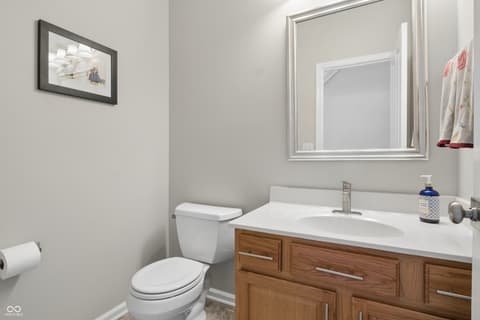 Bathroom at 11719 Mesa Valley Court, Fishers, IN