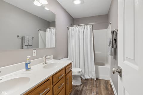Bathroom at 11719 Mesa Valley Court, Fishers, IN