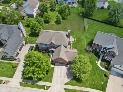 Aerial view at 11719 Mesa Valley Court, Fishers, IN
