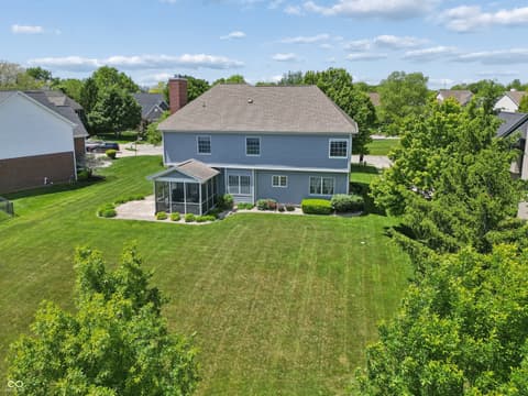 Backyard at 11719 Mesa Valley Court, Fishers, IN