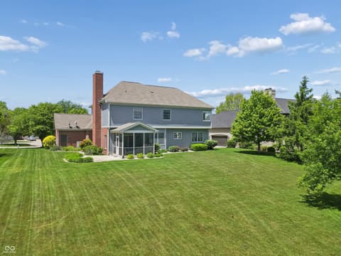 Backyard at 11719 Mesa Valley Court, Fishers, IN