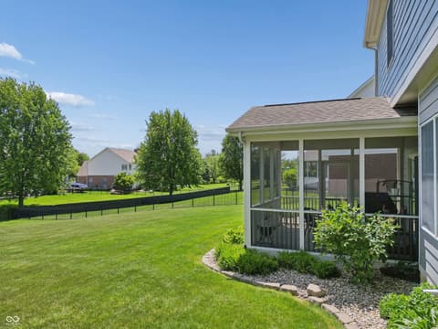 Yard at 11719 Mesa Valley Court, Fishers, IN