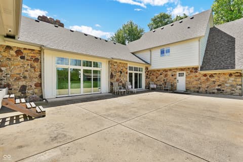 Backyard at 3274 E 700 N, Whiteland, IN