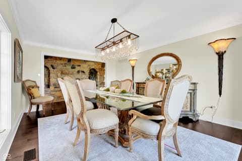Dining room at 3274 E 700 N, Whiteland, IN
