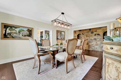 Dining room at 3274 E 700 N, Whiteland, IN
