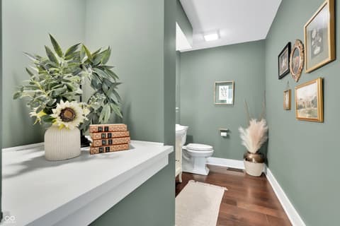 Bathroom at 3274 E 700 N, Whiteland, IN