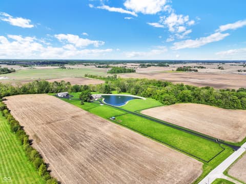 Aerial view at 3274 E 700 N, Whiteland, IN