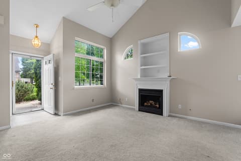Living room at 9406 Avon Strand, Avon, IN