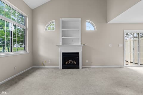 Living room at 9406 Avon Strand, Avon, IN