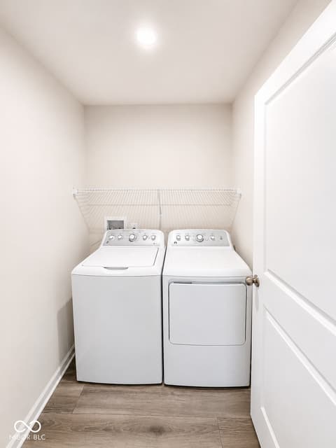 Laundry room at 3088 E Sheldon Way, Danville, IN