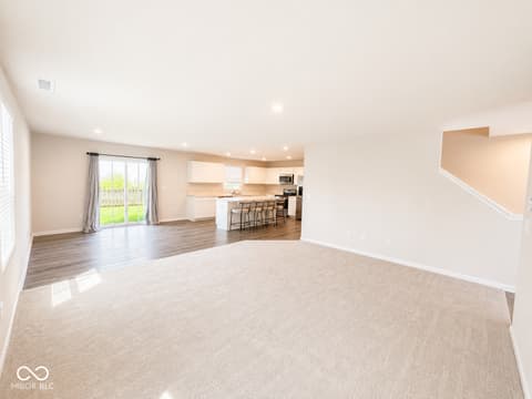 Living room at 3088 E Sheldon Way, Danville, IN