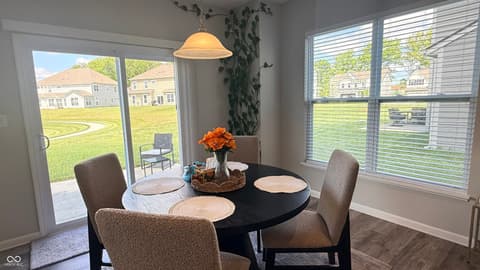 Dining room at 5344 Writt Court, Indianapolis, IN
