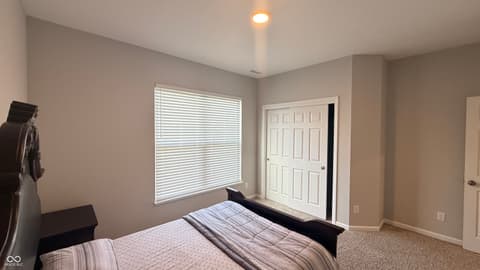 Bedroom at 5344 Writt Court, Indianapolis, IN