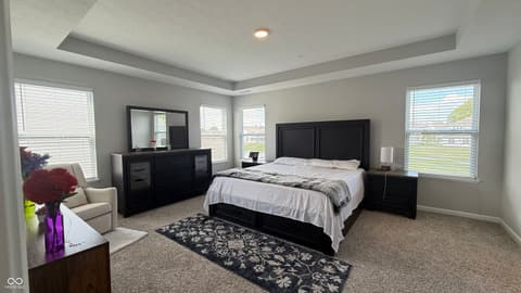 Bedroom at 5344 Writt Court, Indianapolis, IN