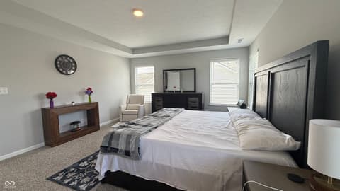 Bedroom at 5344 Writt Court, Indianapolis, IN
