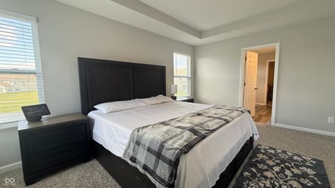 Bedroom at 5344 Writt Court, Indianapolis, IN