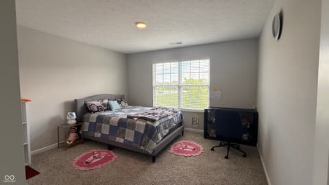 Bedroom at 5344 Writt Court, Indianapolis, IN