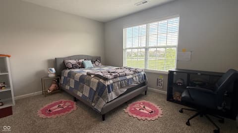 Bedroom at 5344 Writt Court, Indianapolis, IN