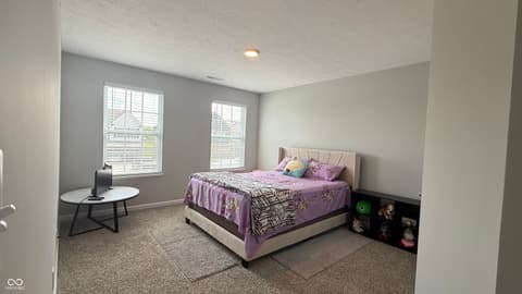 Bedroom at 5344 Writt Court, Indianapolis, IN