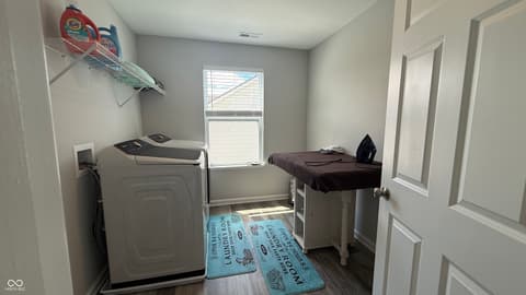 Laundry room at 5344 Writt Court, Indianapolis, IN