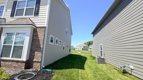 Side exterior at 5344 Writt Court, Indianapolis, IN